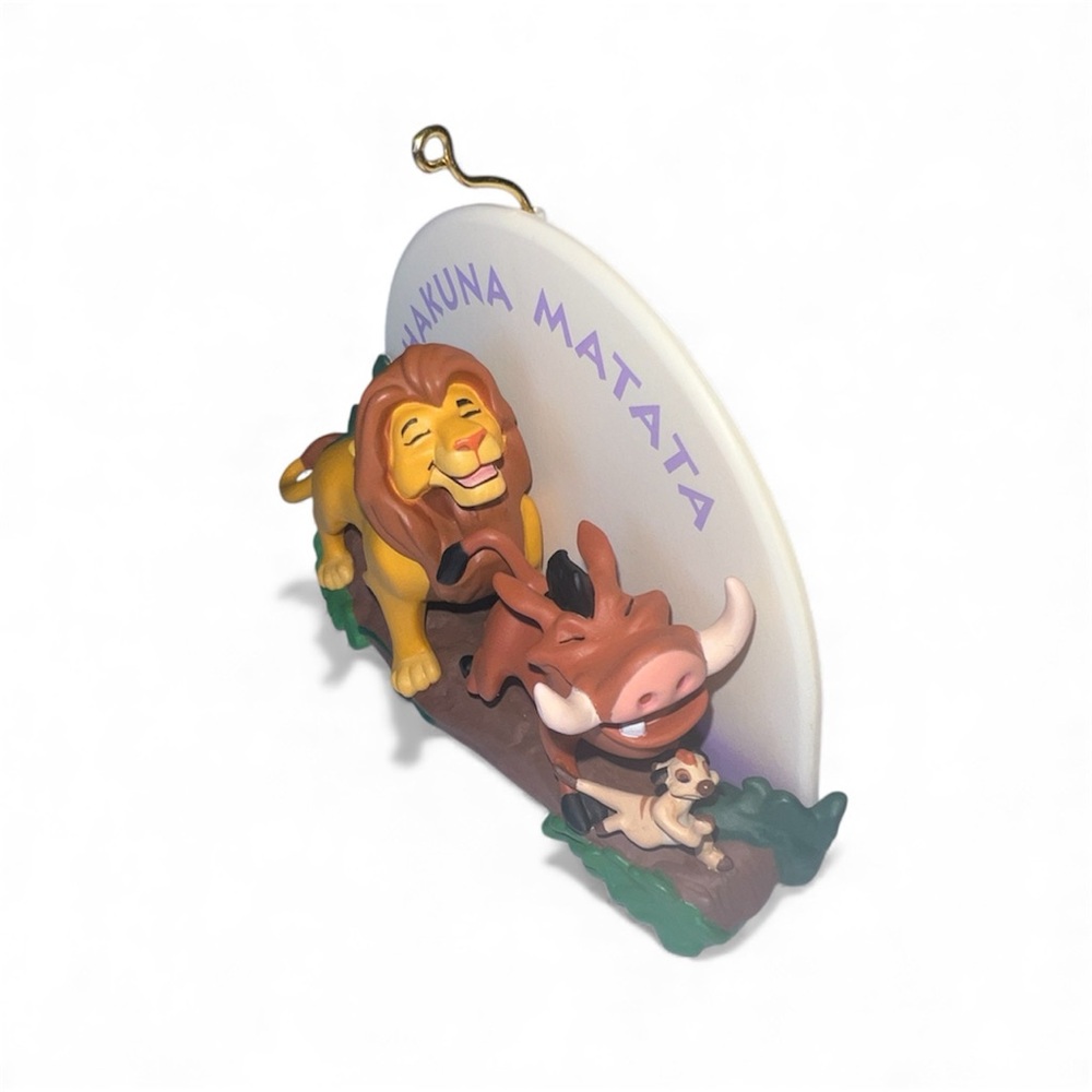 Hallmark Keepsake Disney Hakuna Matata Simba Pumba Timon The Lion King Ornament